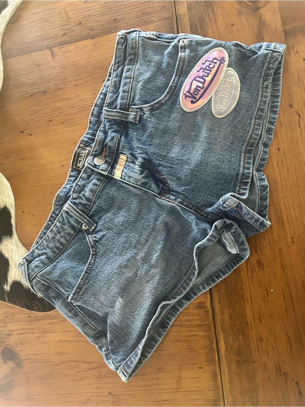 Women’s Von Dutch jean shorts